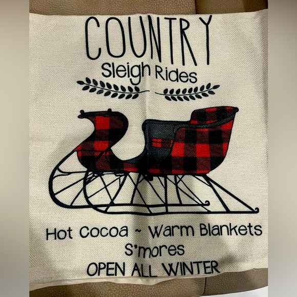 Ywlake Christmas Pillow Cover 16x16 Set of 4, Decorative Buffalo Check Plaid - Picture 2 of 6